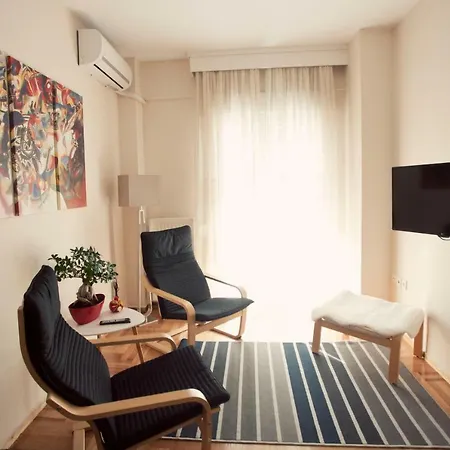 Lägenhet New Stylish And Cozy House Near Metro Station Thessaloníki